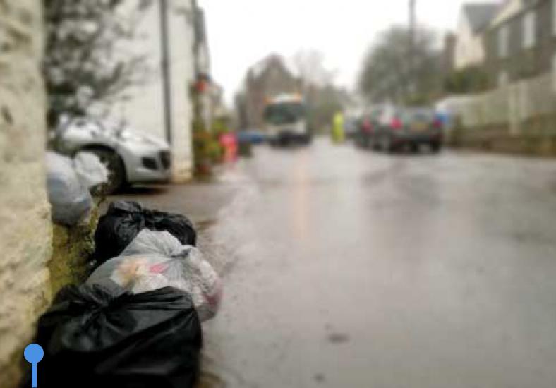 Restricting residual waste collection in Monmouthshire